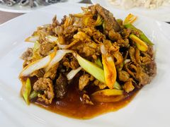 葱爆羊肉-马姐爆肚儿门丁肉饼