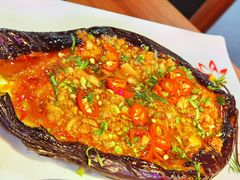 烤茄子-蒙鞑叔炭烤羊腿(定福庄店)