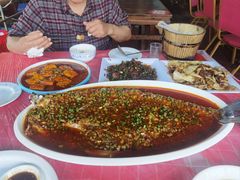 -三岔湖高家庄农家乐烤全羊柴火鸡翘壳鱼(三岔湖店)