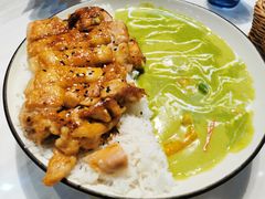 青咖喱鸡扒饭-珀翠餐厅(新业路店)