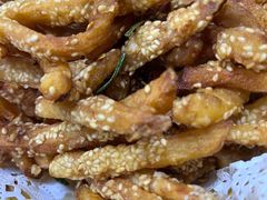 芝麻土豆丝-西大酒店