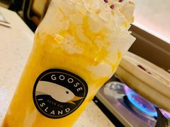 咸蛋黄牛乳茶-白仁仔· 活烤海鲜 宵夜(豫园店)