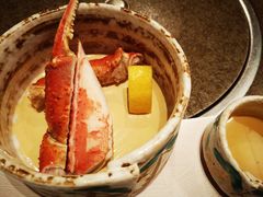 煮螃蟹配醋-蟹道乐(京都本店)