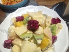 -明洞阿姨·韩式酱蟹烤肉·创意料理(三元桥店)