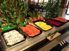 自助取餐区-西双版纳洲际度假酒店-海鲜傣味烧烤·侬香全日制餐厅