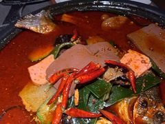 -探鱼·鲜青椒爽麻烤鱼(天河优托邦店)