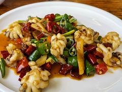 爆炒墨鱼头-琼大师东方烤乳猪(亚特兰蒂斯店)