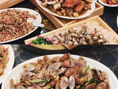 姜葱炒花甲-七鲜渔港美食餐厅(巽寮湾海景店)