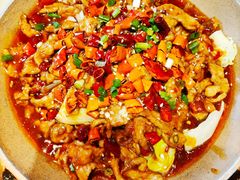 水煮肉片-红蜡烛-养生粥-津鲁菜(中山路店)