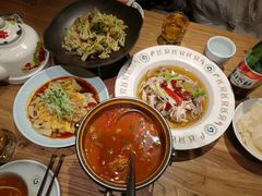 干锅有机花菜-胖老汉椒麻鸡清真新疆菜(西御街店)