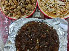 肉末炒凉粉-杨记小炒老店