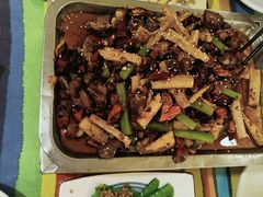 蒜香荷兰豆-滋味烤鱼(马北店)