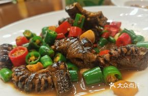 Stir-fried Eel with Garlic