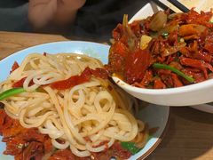 辣皮子拌面-胖老汉椒麻鸡清真新疆菜(西御街店)