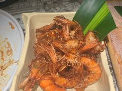 胡味油爆虾-绿茶餐厅(昌平悦荟店)