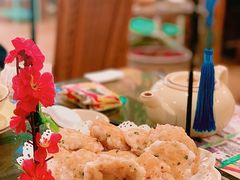 煎墨鱼饼-尚竹阁冬瓜盅·18年地标美食(平洲店)