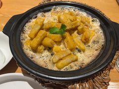 蛋黄焗荔浦芋-荷恬·精致蔬食料理(富国街店)