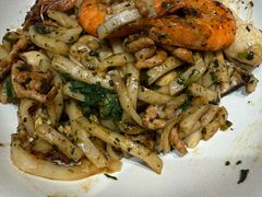 海鲜荠菜炒年糕-寻裕记·现炒浇头面(人民广场店)