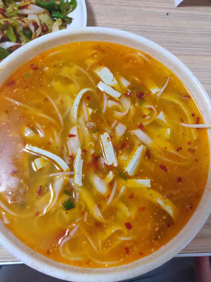 甘泉庄记总店-"「炝锅面」量太太大了,生姜的味道特别浓,.