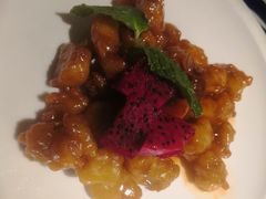 雪花糖醋里脊-绿茶餐厅(布吉万象汇店)