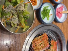 -明洞阿姨·韩式酱蟹烤肉·创意料理(三元桥店)