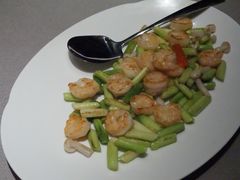 菌皇煎炒凤尾虾-鲤院·新中式美学·庭院餐厅(夫子庙店)