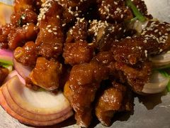 蒜香蜜汁排骨-绿茶餐厅(同成街华联店)