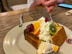 水果冰淇淋松饼-漫咖啡(五四北店)