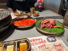 -草家酱蟹炭火烤肉店(珲春南路一店)