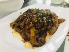 酱烧茄子-闻道食府烙饼卷带鱼(原车耳营店原大觉寺店)