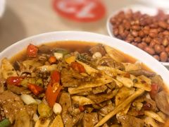 肝腰合炒-柏合黄记豆腐皮饭店