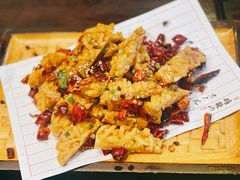 干煸藕排-茶叁酒肆·楚味江湖(菱角湖店)