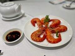 白灼九节虾-山泉公馆酒家(广州东站店)