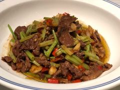 土芹菜炒黄牛肉-湘语·湖南家常菜(新洲店)