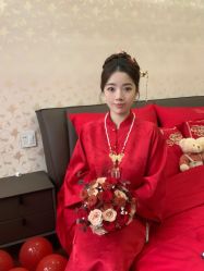 -桃子造型婚纱礼服(凤起广场店)