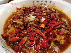 水煮牛肉-陈傻子餐厅(世纪都会店)