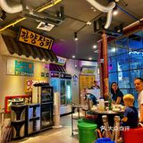 充满韩国风情的烤肉店