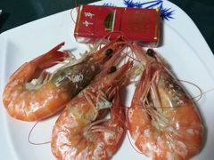 盐水大对虾-香满居张记小厨私房菜(青岛站店)