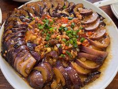 肉沫茄子-老丁鸭脚餐厅
