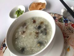 皮蛋瘦肉粥-青岛海景花园大酒店·粤海餐厅