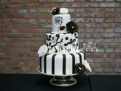 翻糖婚礼蛋糕-爱之婚礼蛋糕(建外SOHO西区店)