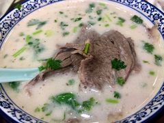 羊肉汤（多肉）-穆得·老周家牛肉烧饼(普利街店)