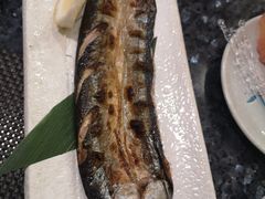 烤秋刀鱼-菊上料理(蜀山银泰百货店)