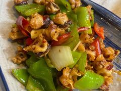 孜然鱿鱼脖-渔娘渔家丹东海鲜(东直门店)