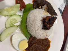 椰浆饭（鱼）-小槟城美食馆