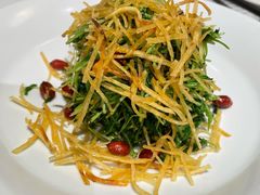 巧拌豆苗-四季民福烤鸭店(王府井灯市口店)