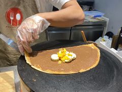 巧克力酱香蕉飞饼-西方小巷 Western Alley·欧洲街头小吃(时尚天河店)