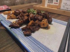 薯泥菠萝梅花肉-铁道茶苑.色稷餐厅(莲花南路店)