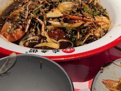 甜麻罗氏大虾-在老街·淮安大排档·甜麻干煸龙虾·烧烤(河下古镇店)