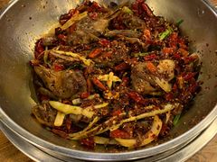 主打的干锅鸭头-安诚居干锅鸭头(八角店)